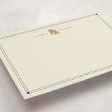 "Sport Classic" - Personalized Stationery Cards in Equestrian by Sarah Rosenthal - Detail