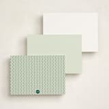 "sandalo" - Personalized Stationery Cards in Zuchini by Pati Cascino - Back of Card Options