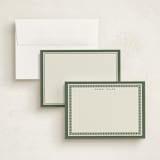"Noble Hall" - Personalized Stationery Cards in Malachite by Diana Pinnell - Assembled