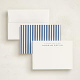 "overdue" - Personalized Stationery Cards in Sky by Sara Hicks Malone - Assembled