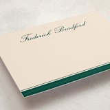 "tokoroten" - Personalized Stationery Cards in Peacock by chocomocacino - Detail