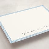 "Coastal" - Personalized Stationery Cards in Sky by letterfix - Detail