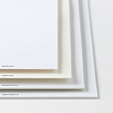 "Vintage Pennant" - Personalized Stationery Cards in Licorice by Oscar and Emma - Karly Depew - Paper Types