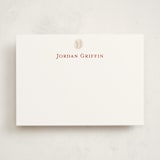 "Sportsy Baseball" - Personalized Stationery Cards in Ice by Teju Reval - Front