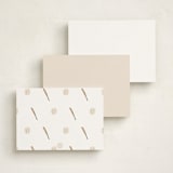 "Sportsy Baseball" - Personalized Stationery Cards in Ice by Teju Reval - Back of Card Options