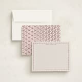 "Starry Wonder" - Personalized Stationery Cards in Marshmallow by Alston Foster - Assembled