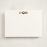"Billiard Birthday" - Personalized Stationery Cards in Cotton by Susan Zinader - Front