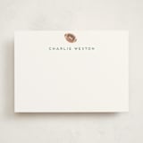 "Sportsy Football" - Personalized Stationery Cards in Ice by Teju Reval - Front