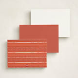 "Make Way, Make Way" - Personalized Stationery Cards in Shell by Itsy Belle Studio - Back of Card Options