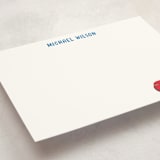 "Disney and Pixar's Race car wish" - Personalized Stationery Cards in Pond by Creo Study - Detail