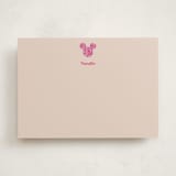 "you make the class shimmer" - Personalized Stationery Cards in Blush by CDesignbychen - Front