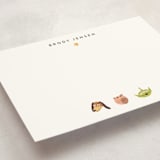 "Pixar's Toy Story Toys" - Personalized Stationery Cards in Cloud by Dani Lugato - Detail