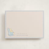 "Disney Winnie The Pooh" - Personalized Stationery Cards in Sky by Sabrin Deirani - Front