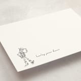 "Pixar's Toy Story in pencil" - Personalized Stationery Cards in Cloud by Anna Black - Detail
