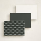 "Flourish" - Personalized Stationery Cards in Ink by Susan Asbill - Back of Card Options