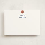 "Sportsy Basketball" - Personalized Stationery Cards in Ice by Teju Reval - Front