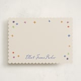 "Starlight" - Personalized Stationery Cards in Rainbow by Maja Cunningham - Front