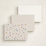 "Starlight" - Personalized Stationery Cards in Rainbow by Maja Cunningham - Back of Card Options