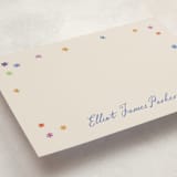 "Starlight" - Personalized Stationery Cards in Rainbow by Maja Cunningham - Detail