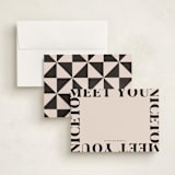 "Nice" - Personalized Stationery Cards in Ink by Up Up Creative - Assembled