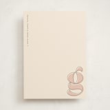 "Modish" - Personalized Stationery Cards in Blush by Ashley Rosenbaum - Front
