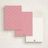 "Biltmore" - Personalized Stationery Cards in Palais Pop by Kelly Schmidt - Back of Card Options