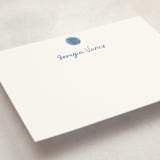 "Sportsy Volleyball" - Personalized Stationery Cards in Ice by Teju Reval - Detail