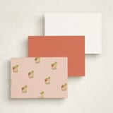 "Spicy Marg (add-on)" - Personalized Stationery Cards in Agave by Baumbirdy - Back of Card Options