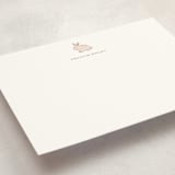 "Hop On By" - Personalized Stationery Cards in Neopolitan by Carolyn MacLaren - Detail