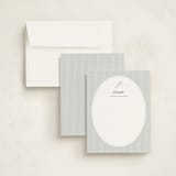 "hochet" - Personalized Stationery Cards in Bluebell by Benita Crandall - Assembled
