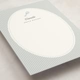 "hochet" - Personalized Stationery Cards in Bluebell by Benita Crandall - Detail