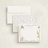 "Circus" - Personalized Stationery Cards in Sky by Pati Cascino - Assembled