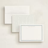 "Forli" - Personalized Stationery Cards in Celeste by Pati Cascino - Assembled
