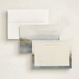 "Brittanica" - Personalized Stationery Cards in Mist by Robert and Stella - Assembled