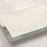 "Brittanica" - Personalized Stationery Cards in Mist by Robert and Stella - Detail