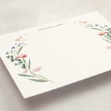 "Botanical" - Personalized Stationery Cards in Spring by Elly - Detail