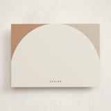 "Arch" - Personalized Stationery Cards in Coffee by elithing - Front