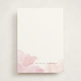 "Offshore" - Personalized Stationery Cards in Coral by Creo Study - Front