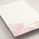 "Offshore" - Personalized Stationery Cards in Coral by Creo Study - Detail