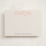 "Nomads" - Personalized Stationery Cards in Sunset by Lissabeth Anglin - Front