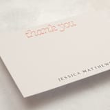 "Nomads" - Personalized Stationery Cards in Sunset by Lissabeth Anglin - Detail