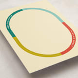 "Oval-blocked" - Personalized Stationery Cards in Gumdrops by Stacey Day - Detail