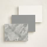 "The Minimalist" - Personalized Stationery Cards in Lily by Kristel - Back of Card Options