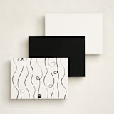 "Nostalgic" - Personalized Stationery Cards in Ink by Kelly Watkins - Back of Card Options