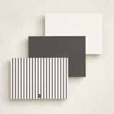 "Settie" - Personalized Stationery Cards in Ink by Megan Davis - Back of Card Options