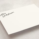 "Settie" - Personalized Stationery Cards in Ink by Megan Davis - Detail
