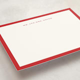 "Rambla" - Personalized Stationery Cards in Apple by Pati Cascino - Detail