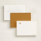 "Fly Fishing" - Personalized Stationery Cards in Desert by Chris Ferebee - Assembled