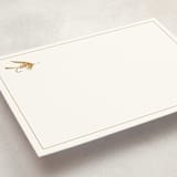 "Fly Fishing" - Personalized Stationery Cards in Desert by Chris Ferebee - Detail
