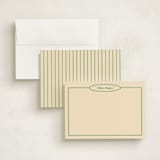 "The Oval" - Personalized Stationery Cards in Turf by Natalie Rae - Assembled